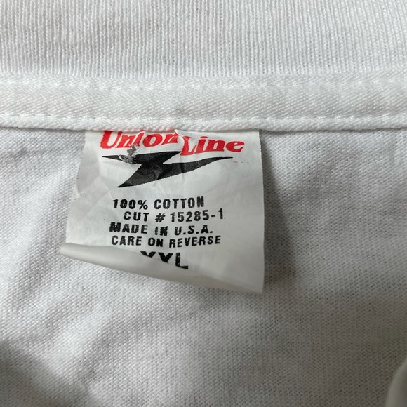 Minnesotans For Kerry Edwards XXL White Tee Shirt Union Line Tag - Picture 6 of 6